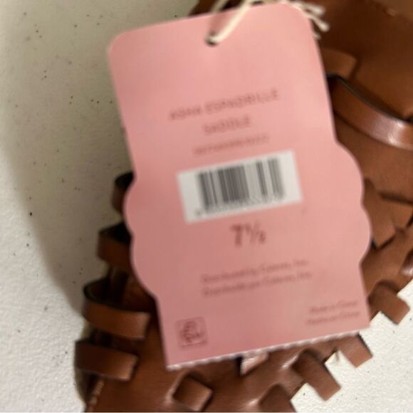 Sam &‎ Libby Saddle Brown Women’s Size 7.5 Asha Espadrille NWT - Picture 4 of 14